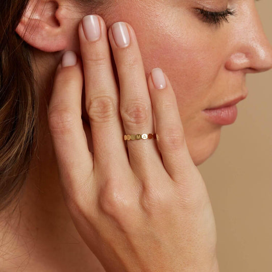 Bubble Engravable Eternity Band