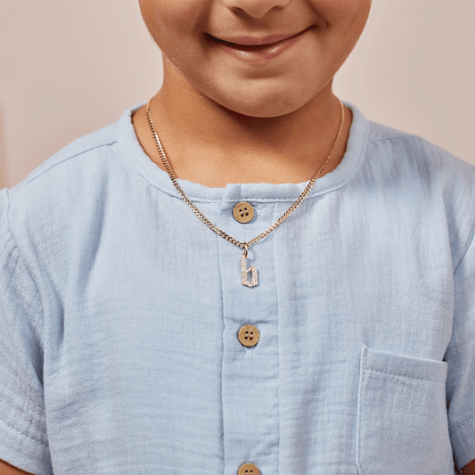 Kids Diamond Gothic Old English Charm