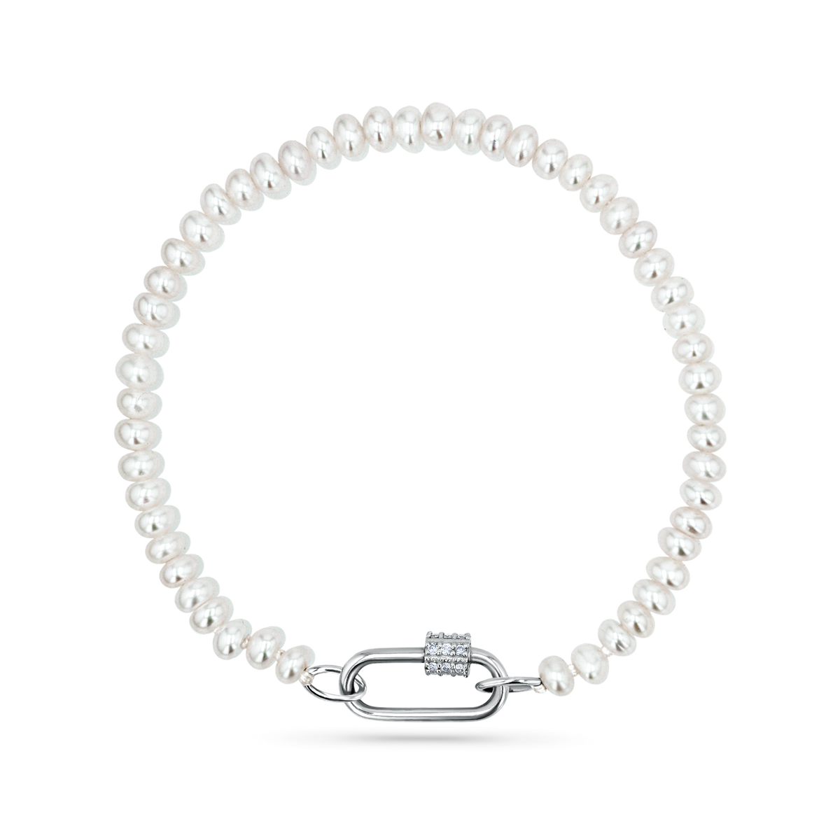 Freshwater Pearl Connector Bracelet