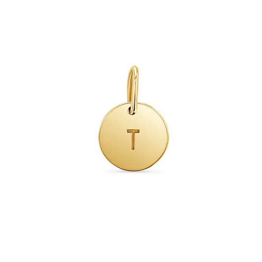 Engravable Round Coin Charm