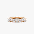 14K Solid Gold Heart Shape Diamond 0.90 Carat Up Down Prong Setting Ring