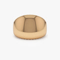 14k Solid Gold Chunky Graduated Dome Statement Ring