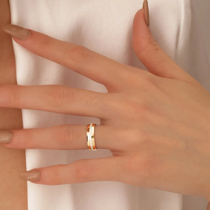 14K Solid Gold Round Diamond 0.47 Carat 5mm Wide Full Eternity Ring