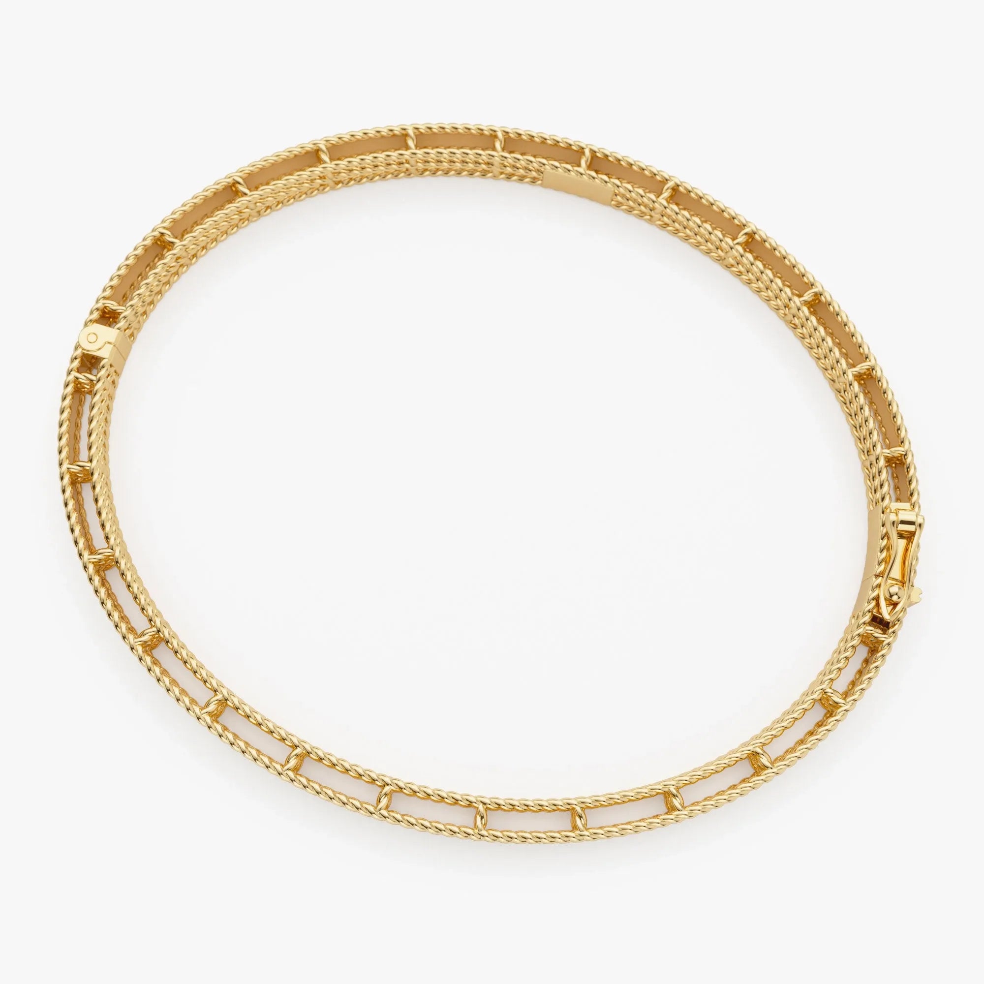 14K Solid Gold Wide Milgrain Edge Bangle Bracelet