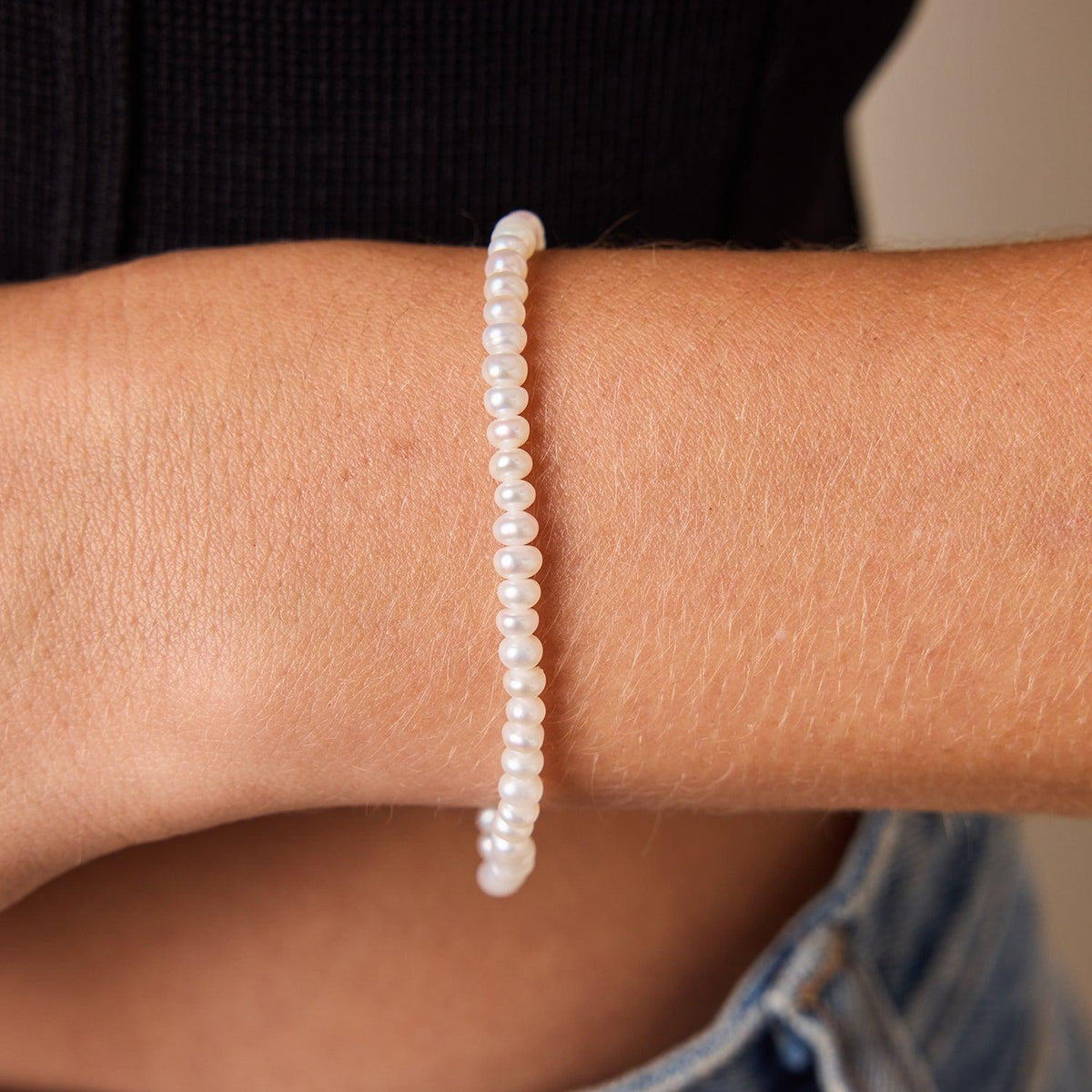 Freshwater Pearl Connector Bracelet