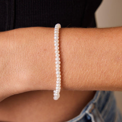Freshwater Pearl Connector Bracelet