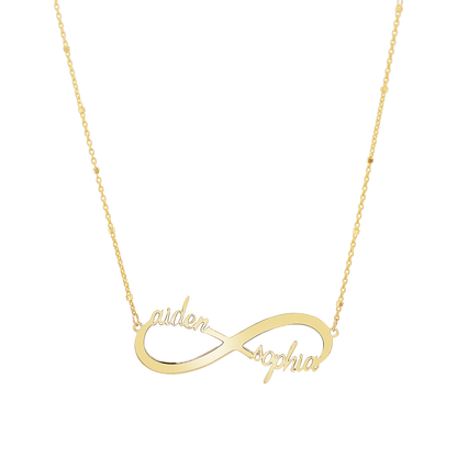 Infinity Custom Name Necklace