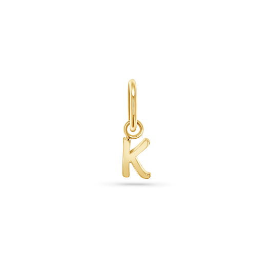 Block Letter Charm