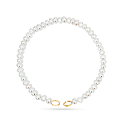 Freshwater Pearl Connector Bracelet