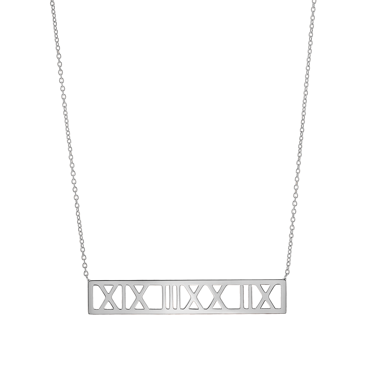 Roman Numeral Necklace