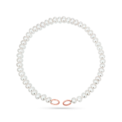 Freshwater Pearl Connector Bracelet
