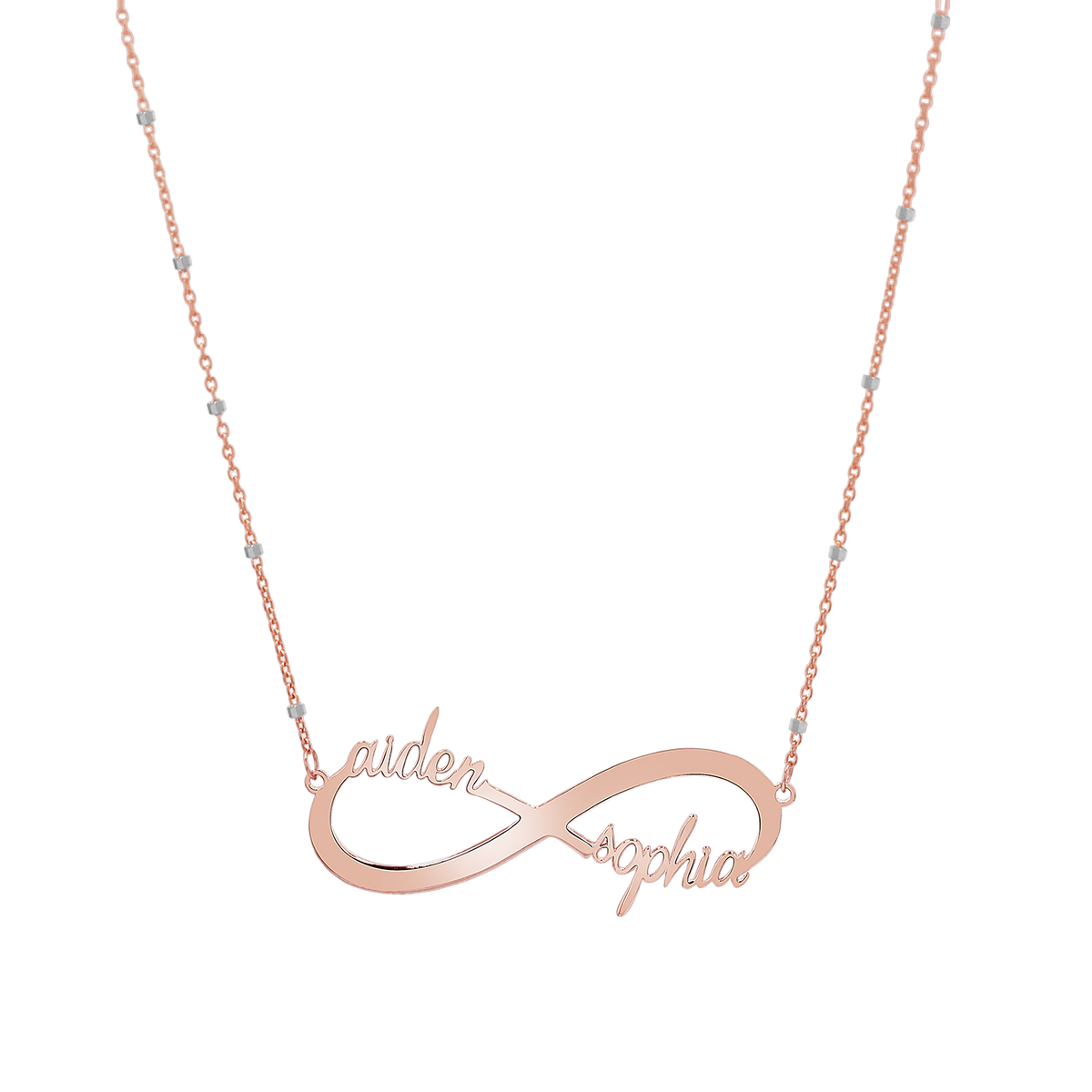 Infinity Custom Name Necklace