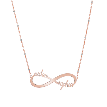 Infinity Custom Name Necklace