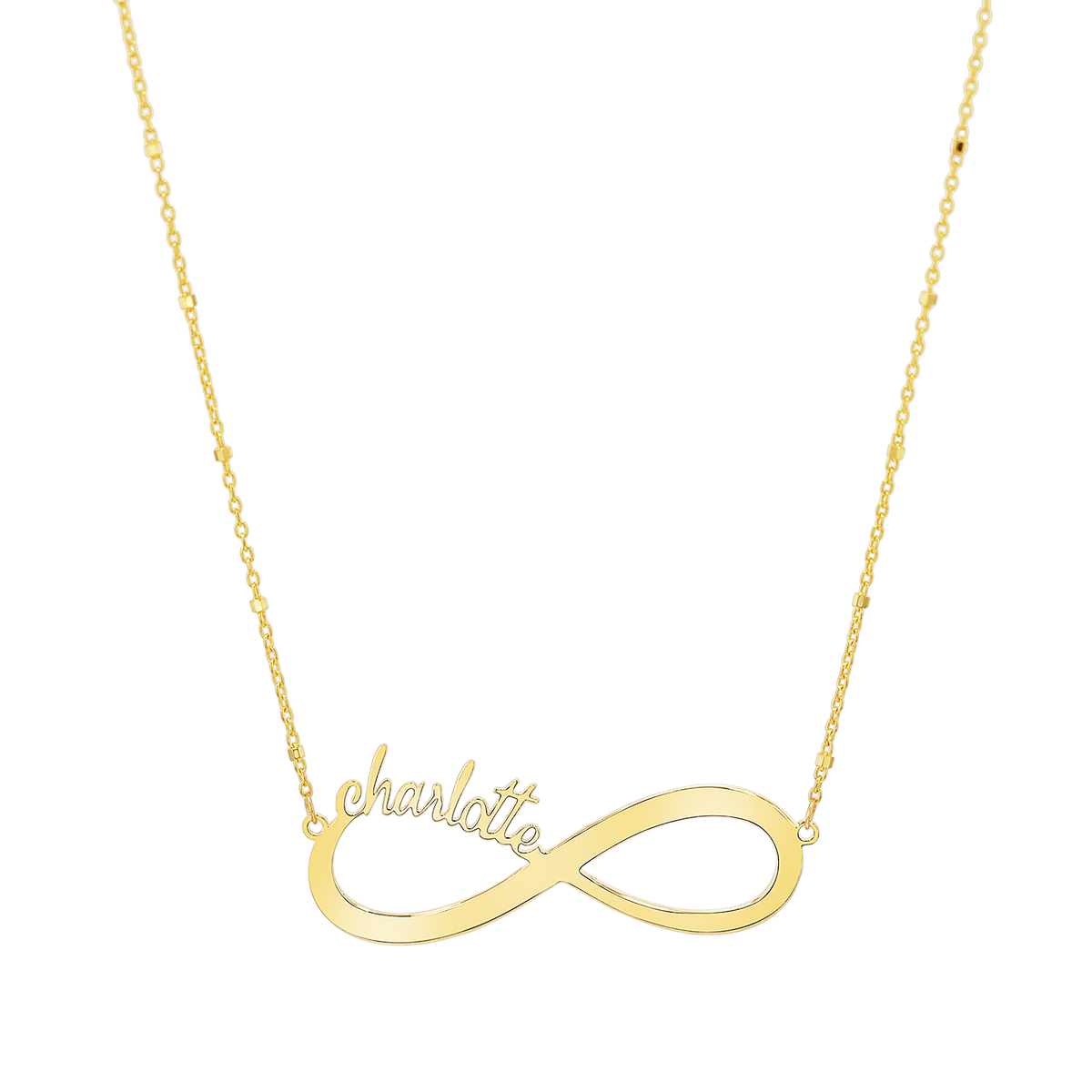 Infinity Custom Name Necklace