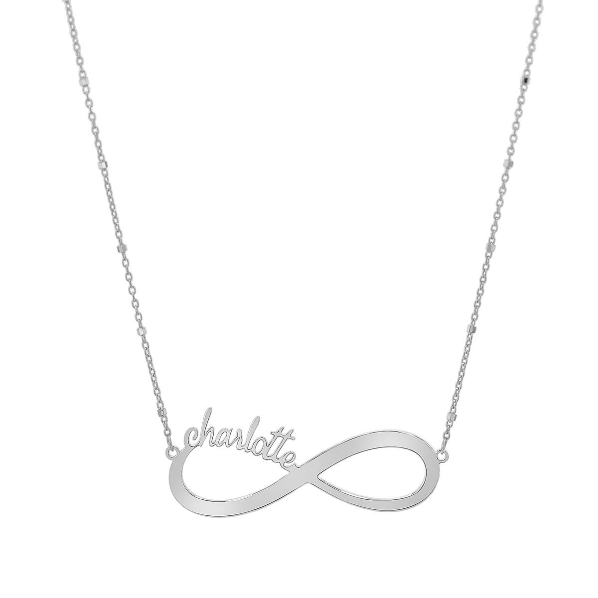 Infinity Custom Name Necklace