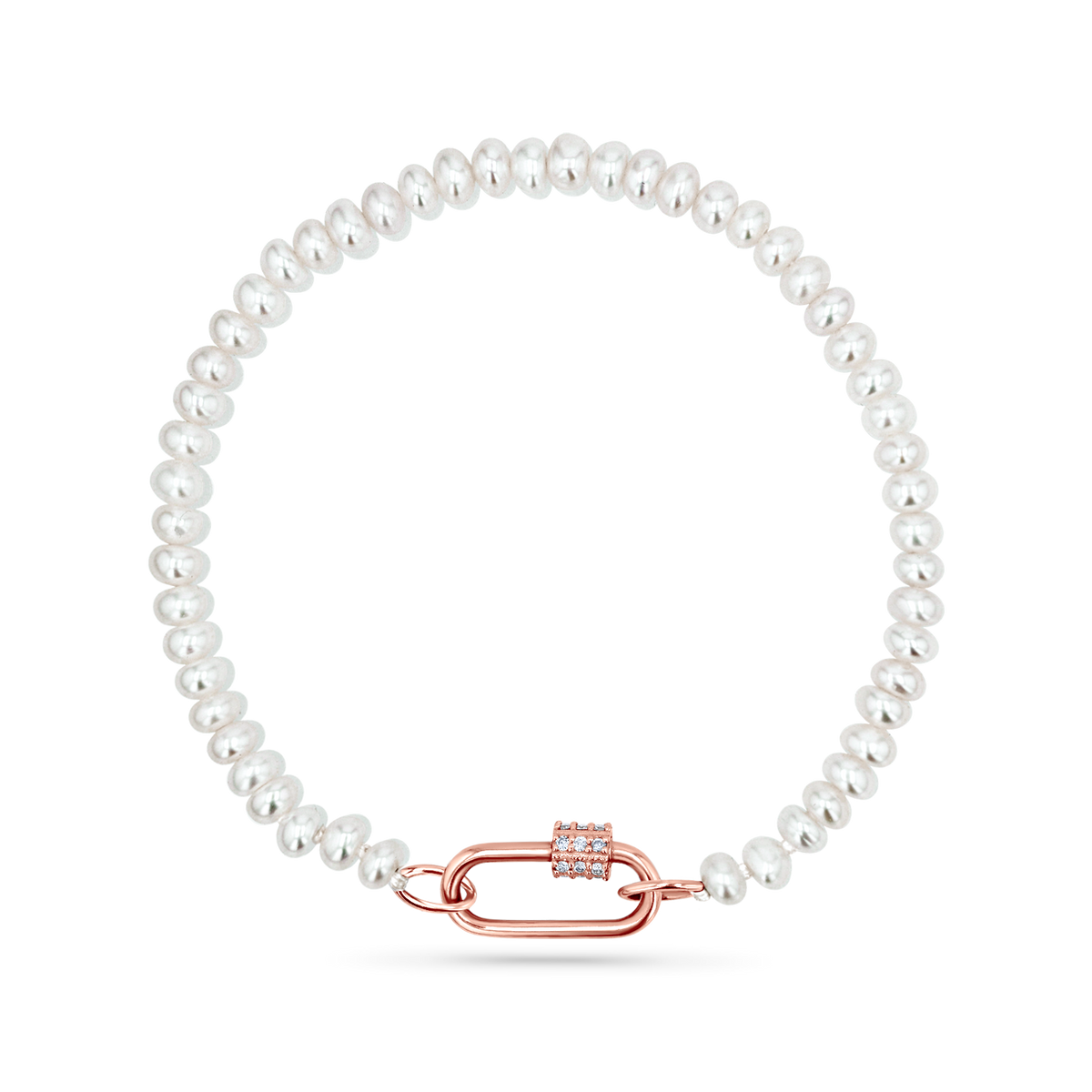 Freshwater Pearl Connector Bracelet