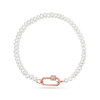 Freshwater Pearl Connector Bracelet