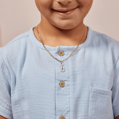 Kids Diamond Gothic Old English Charm