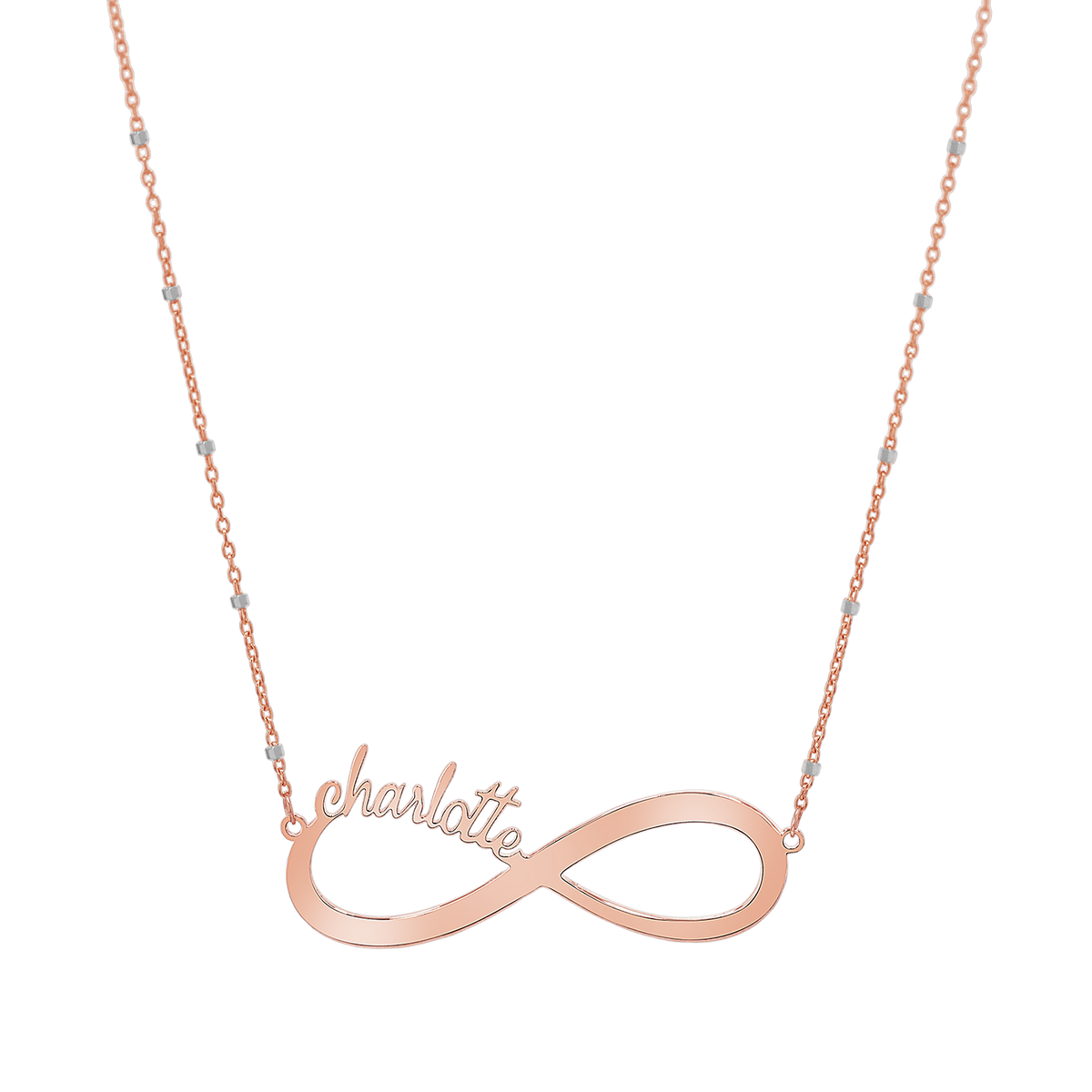 Infinity Custom Name Necklace