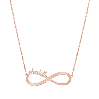 Infinity Custom Name Necklace